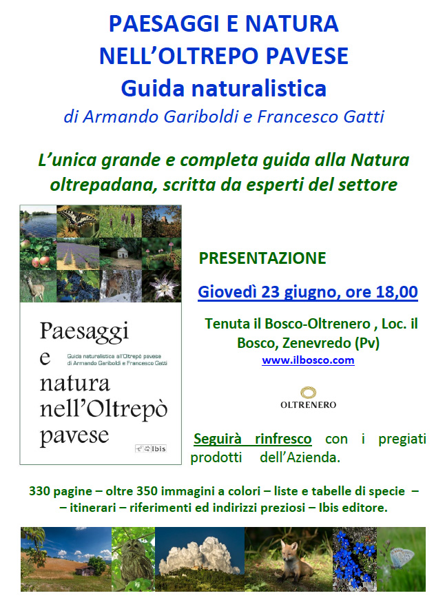 Paesaggi e natura dell'Oltrepò Pavese, libro di Armando Gariboldi e Francesco Gatti